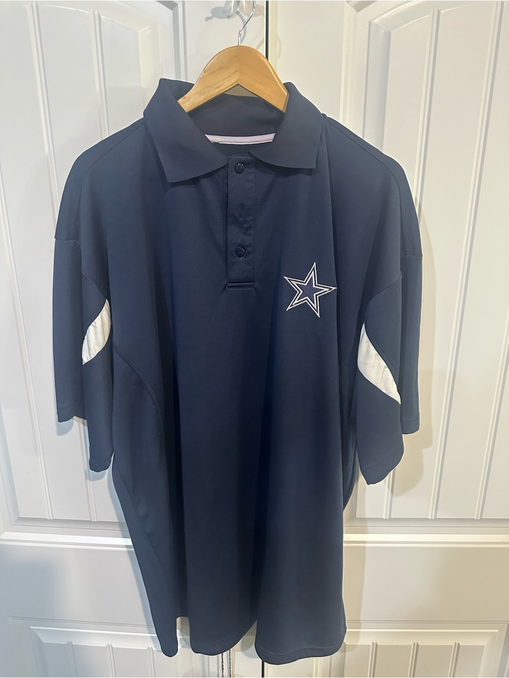 Dallas Cowboys Navy Polo with Star Logo Men’s Size 2XLT